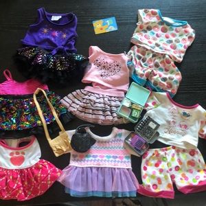 BUILD A BEAR Clothes & Accessories plus $10 GC